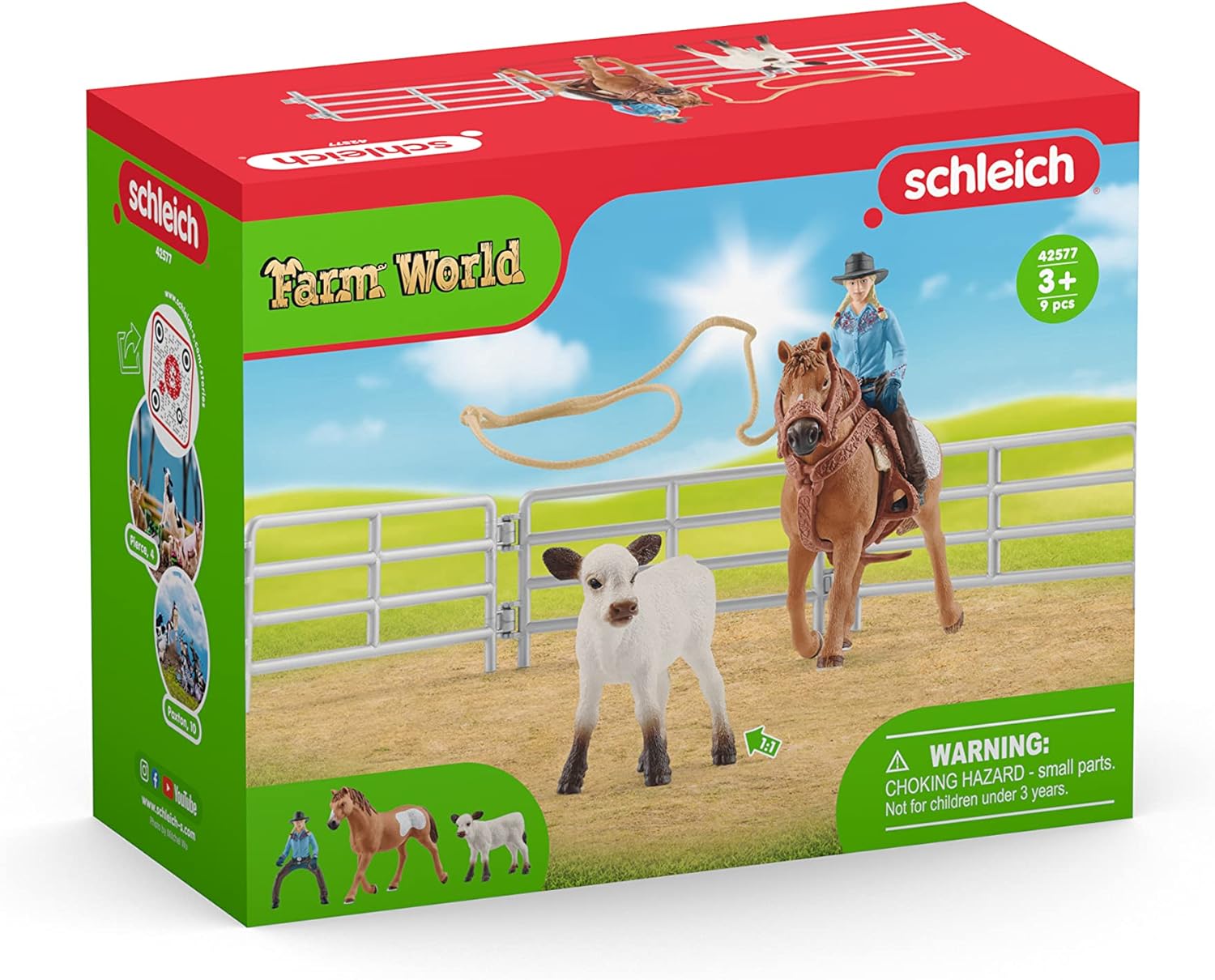schleich Комплект за игра Каубойка (42577) - Image 5