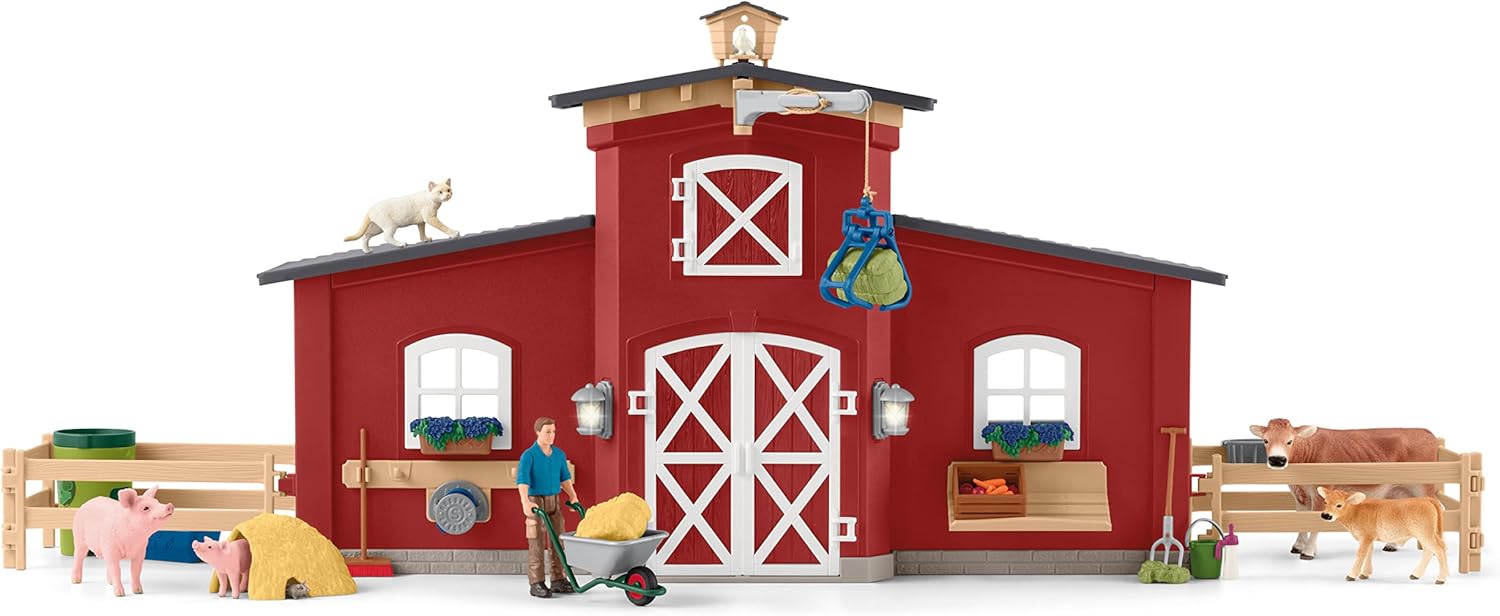 schleich Комплект за игра Ферма с животни и аксесоари (42606) - Image 2