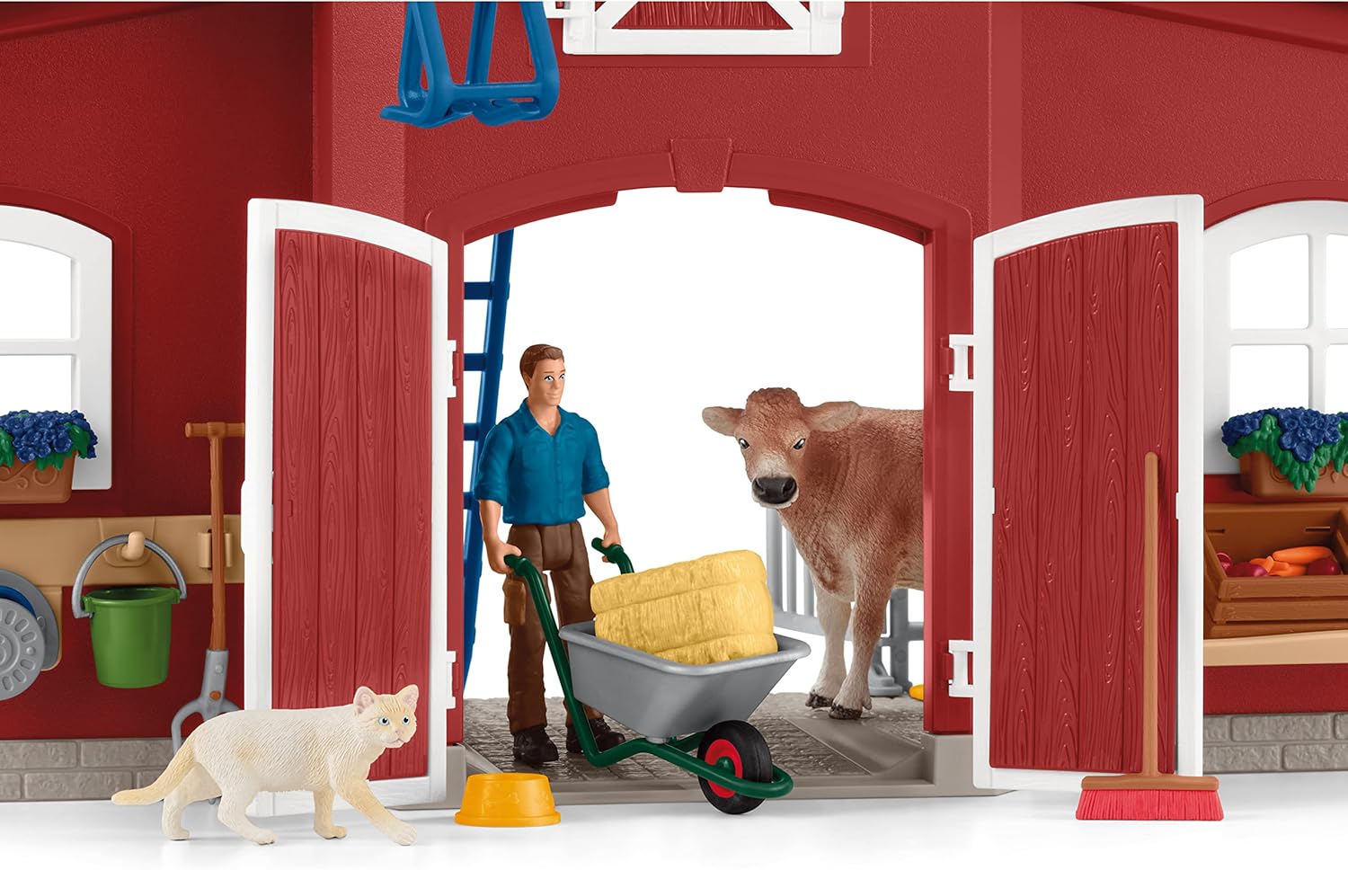schleich Комплект за игра Ферма с животни и аксесоари (42606) - Image 4