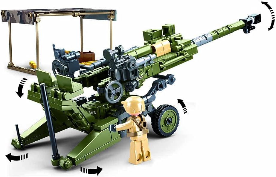 Конструктор Sluban M777 Гаубица (B0890) - Image 4