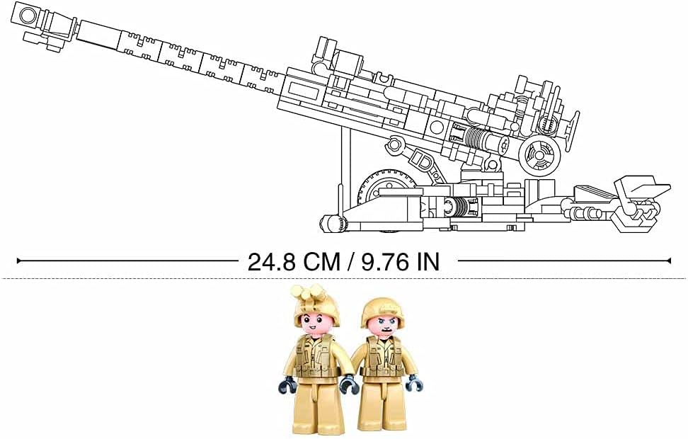 Конструктор Sluban M777 Гаубица (B0890) - Image 5