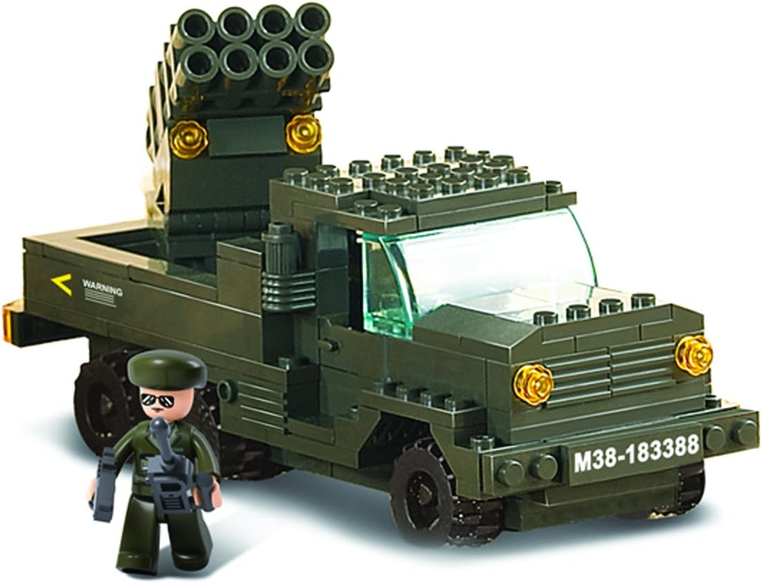Конструктор Sluban Комплект военни машини (B6800) - Image 5
