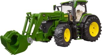 Bruder John Deere 7R 350 Играчка Трактор с Челен товарач