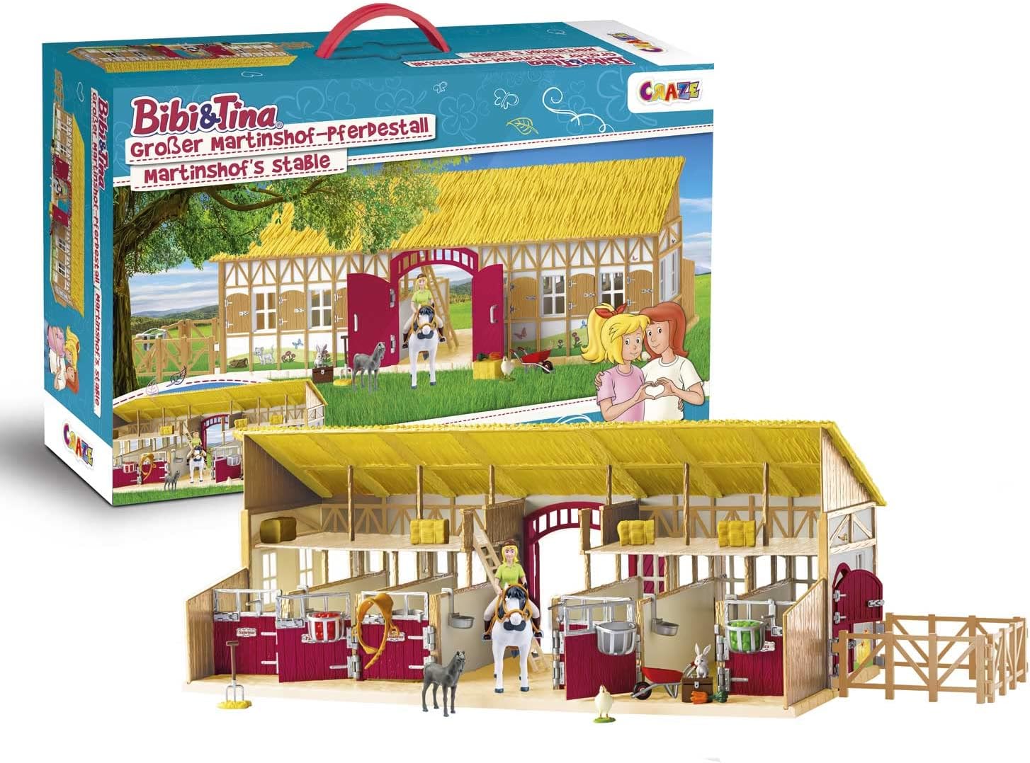 Craze Bibi and Tina Комплект за игра Конюшня (32732)