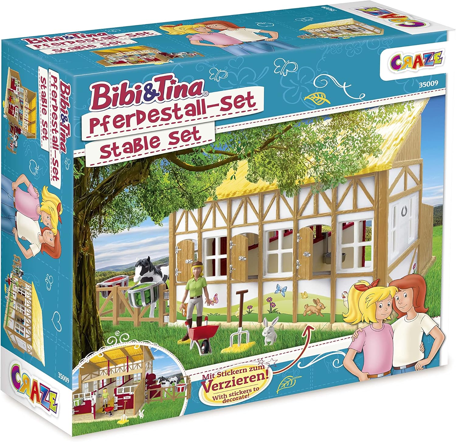 Craze Bibi and Tina Комплект за игра Конюшня (35009)