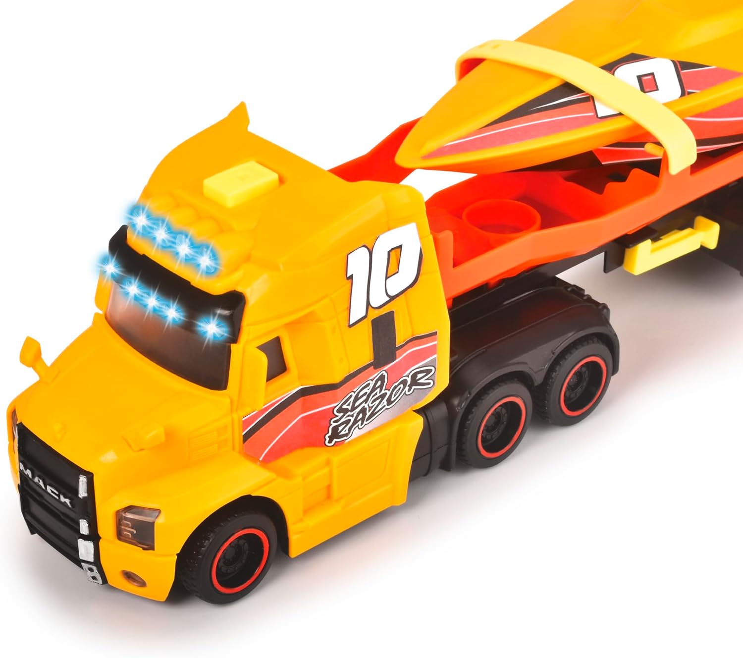 Dickie Toys Камион с ремарке и лодка - Image 2