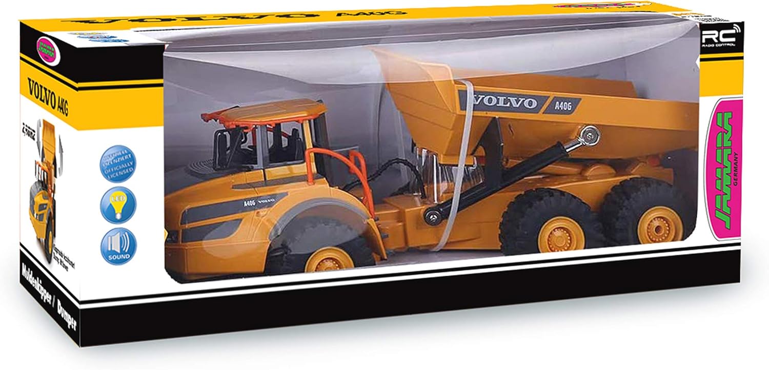 JAMARA Volvo A40G Самосвал с дистанционно управление - Image 6