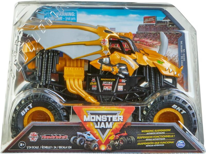 Monster Jam Dragonoid Monster Truck Количка 1:24