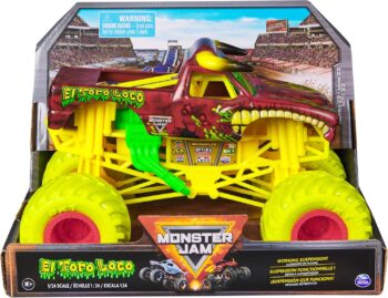 Monster Jam EL Toro Loco Monster Truck Количка 1:24
