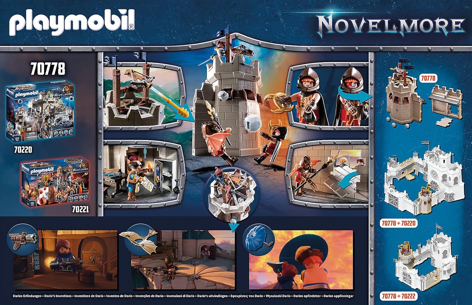Playmobil Novelmore Работилница Дариос (70778) - Image 3