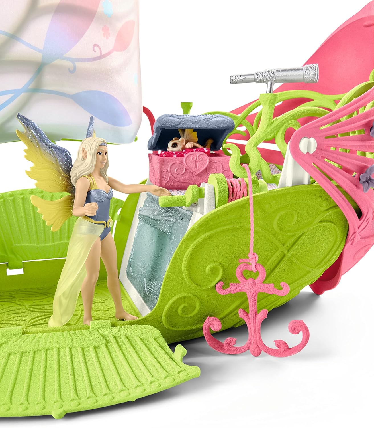 Schleich Bayala Вълшебната цветна лодка на Sera (42444) - Image 4