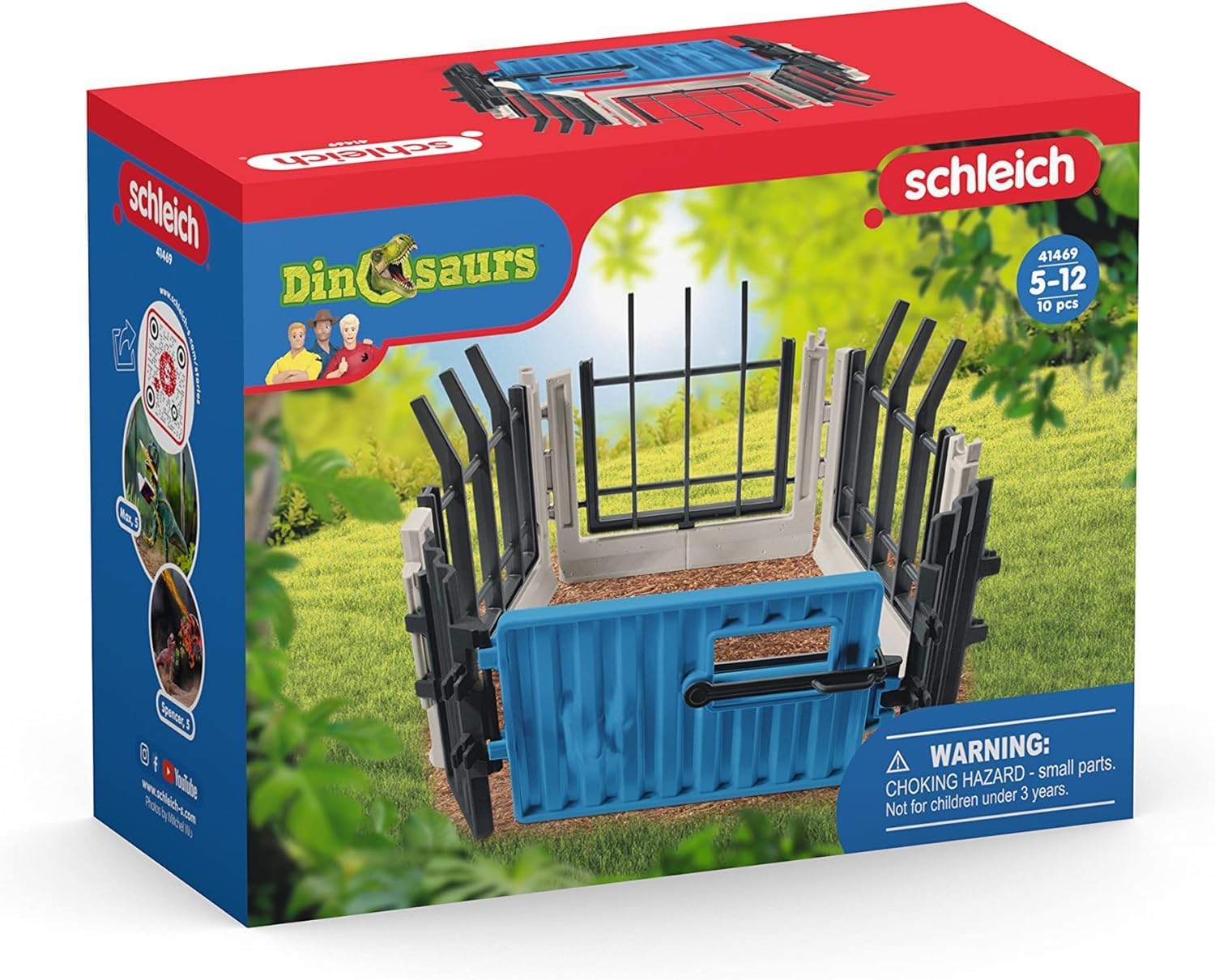 Schleich DINOSAURS Клетка за динозавър (41469)