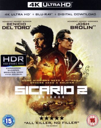 Sicario: Day of the Soldado (Сикарио 2: Солдадо) 4K ULTRA HD + Blu-Ray