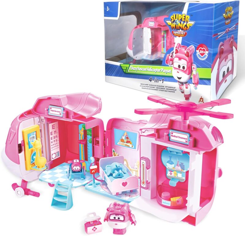 Super Wings Dizzy Rescue Helicopter Комплект за игра