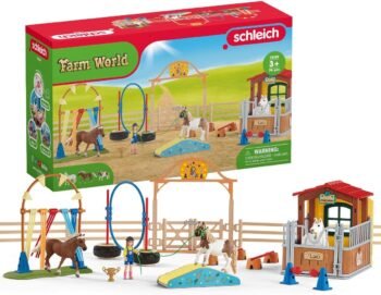schleich Комплект за игра Място за обучение на коне (72149)