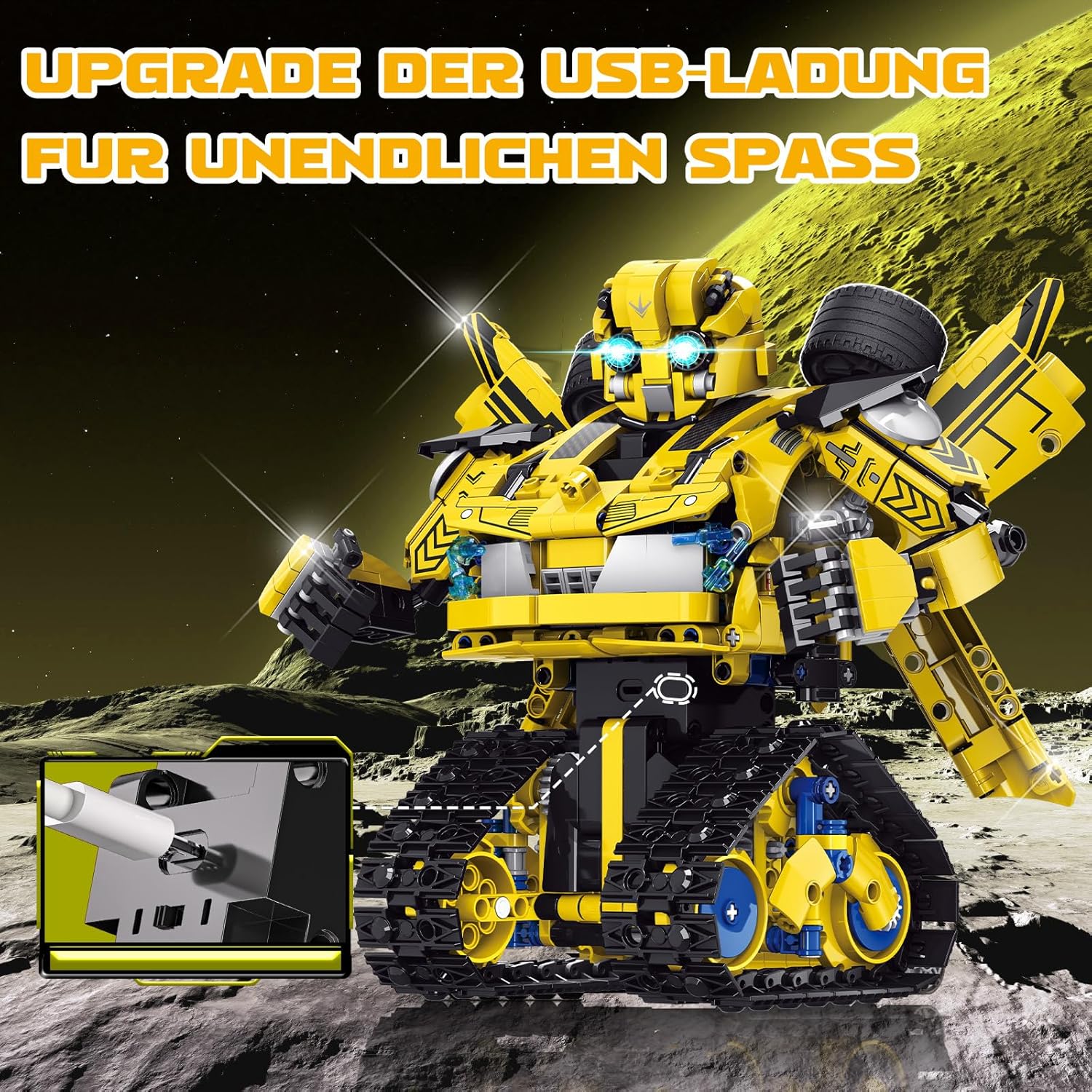 Конструктор BuzzoXerex Трансформърс Бъмбълби с дистанционно управление - Image 3