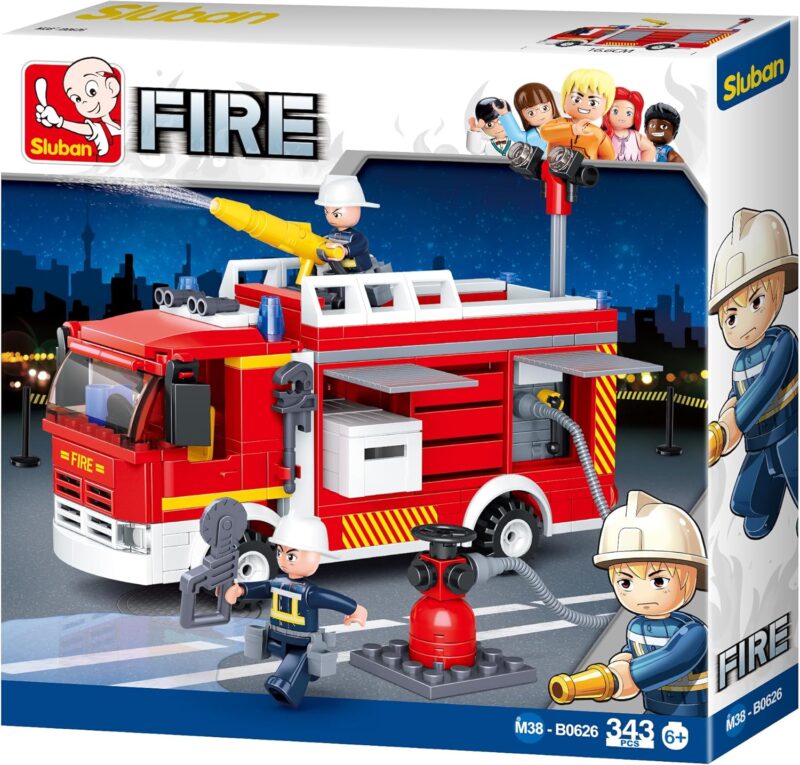 Конструктор Sluban Fire Пожарна (B0626)