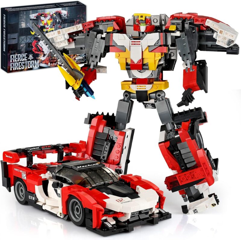 Конструктор VEPOWER 2 в 1 Transformers робот и кола