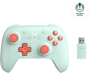 8Bitdo Ultimate 2C Безжичен контролер за PC & Android 1000Hz Light Green