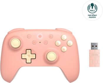 8Bitdo Ultimate 2C Безжичен контролер за PC & Android 1000Hz Peach