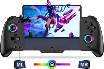 CoguyTech Controller Контролер за Nintendo Switch Black