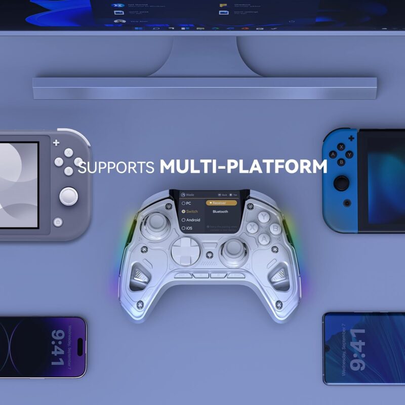 FIEHDUW Kein Drift ManbaOne Контролер за игри с интерактивен екран 5