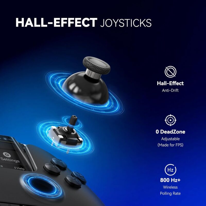 FIEHDUW ManbaOne Контролер за игри с интерактивен екран Black 2