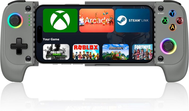 HELLCOOL Безжичен Мобилен гейминг контролер за Android & IOS Смартфони