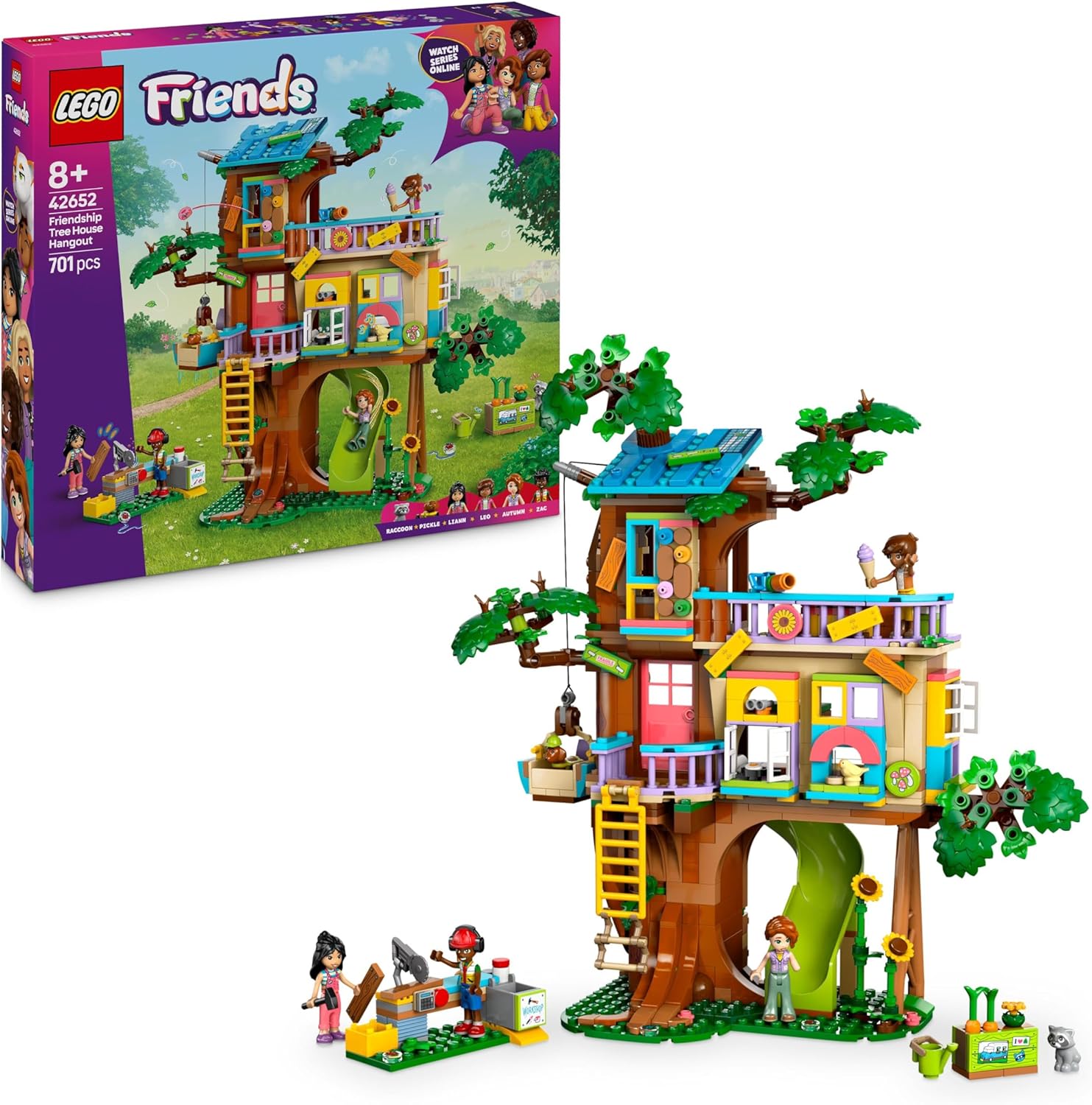 LEGO Friends – Среща в дървесната къща на приятелството (42652)