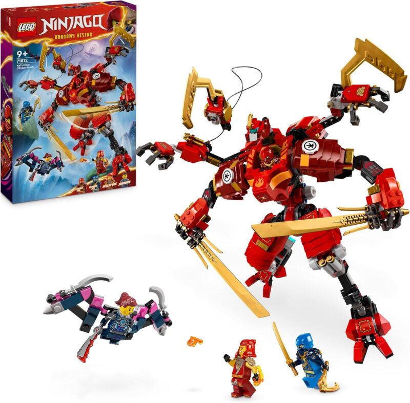 LEGO Ninjago – Роботът нинджа катерач на Кай (71812)