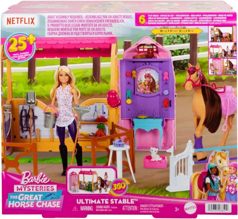 Mattel Barbie Тайнственото приключение с кон