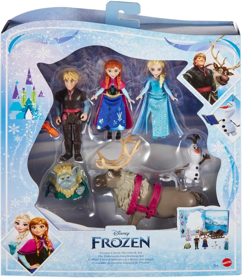 Mattel Disney Princess Frozen Приказен комплект с 6 любими