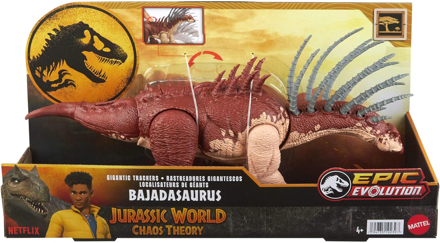 Mattel Jurassic World Динозавър баджадазавър