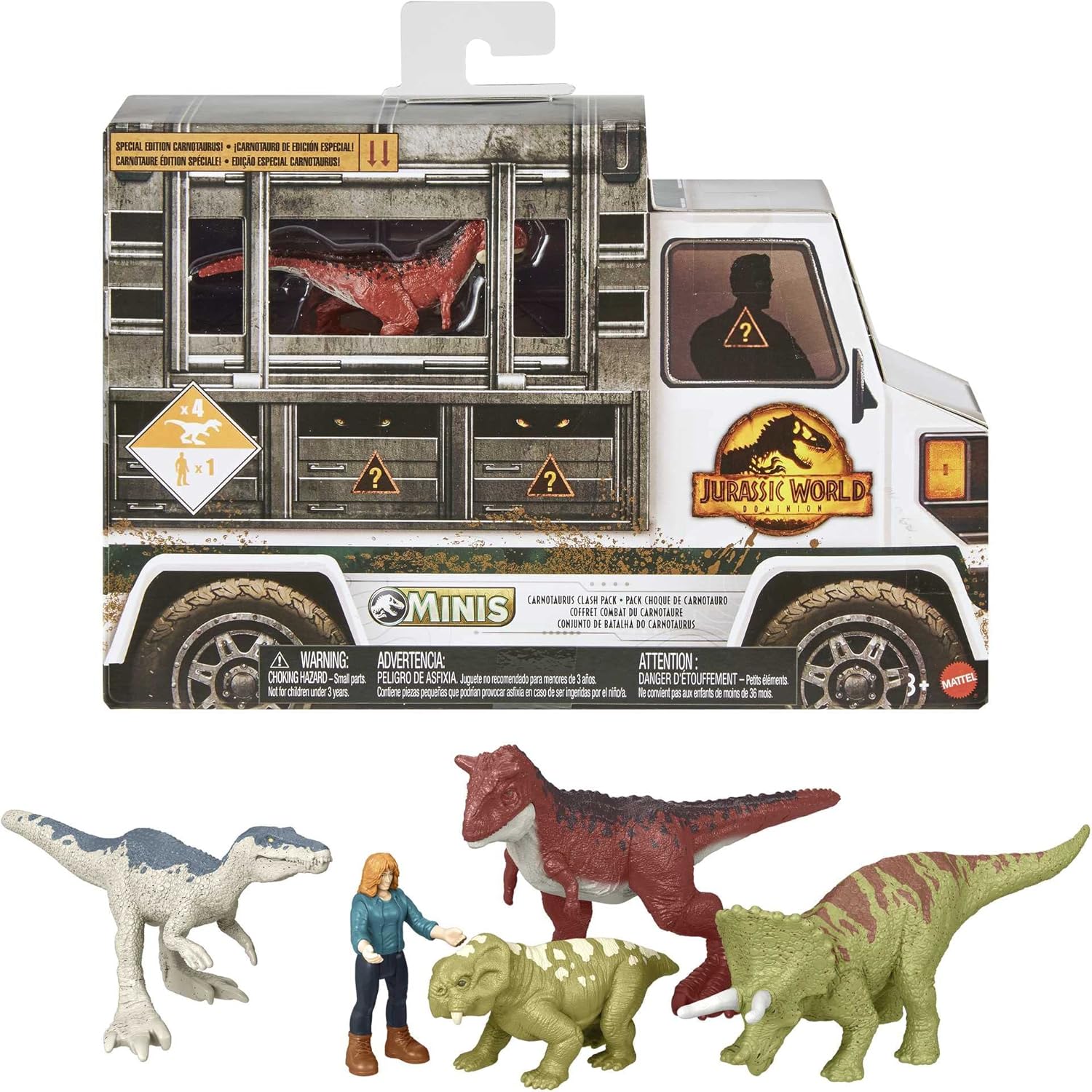 Mattel Jurassic World Динозавъри Пакет мини фигурки