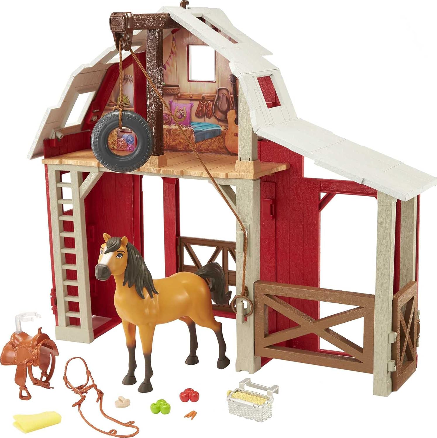 Mattel Spirit Игрален комплект Обор и Спирит - Image 2