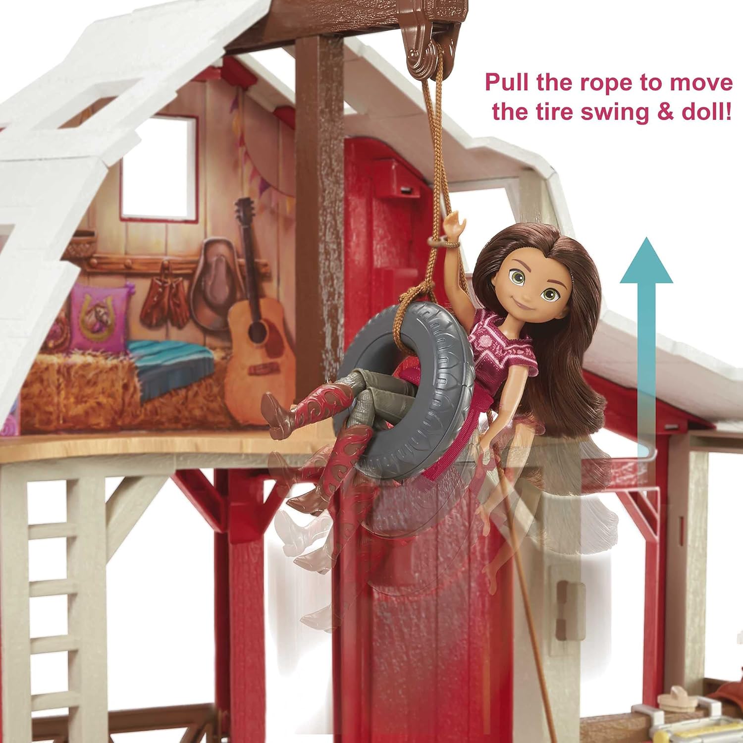 Mattel Spirit Игрален комплект Обор и Спирит - Image 3