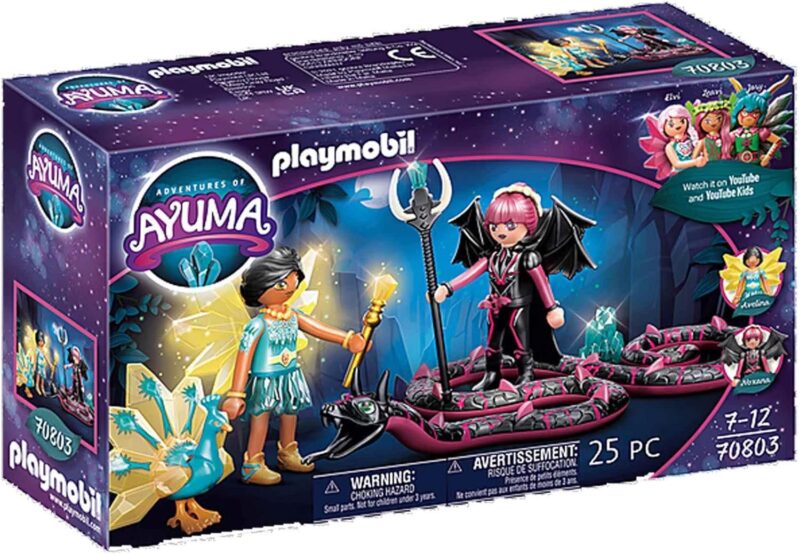 Playmobil Adventures of Ayuma Кристална фея и Фея на прилепите (70803)