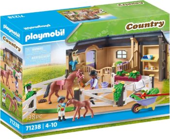 Playmobil Country Конюшня за езда (71238)