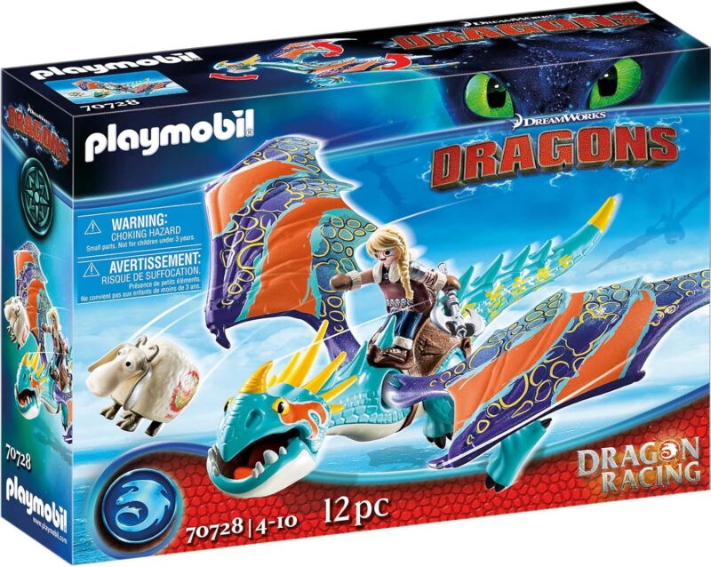 Playmobil Dragons Деветте царства Астрид и Стормфлай (70728)
