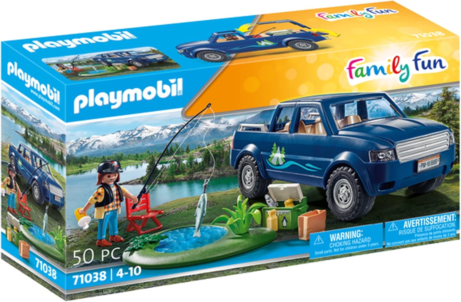 Playmobil Family Fun Риболовно пътуване (71038)