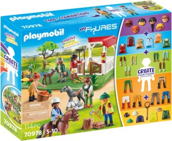Playmobil My Figures Ранчо за коне (70978)