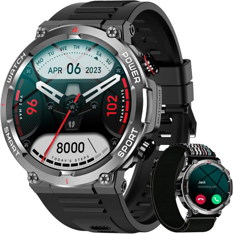 Смарт часовник Blackview W50 Men’s Smart Watch 1.39 Inch Display Black