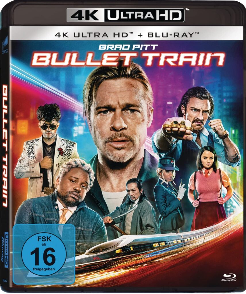 Bullet Train (Убийствен влак) 4K Ultra HD + Blu-Ray