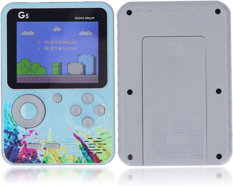 Cuifati G5 Ретро ръчна конзола за игри 500 видеоигри 3 инчов