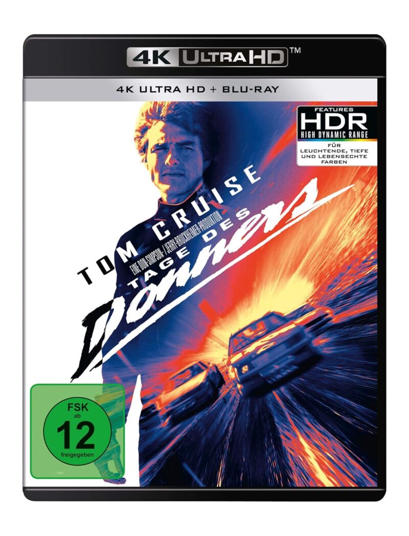 Days of Thunder (Дни на грохот) 4K ULTRA HD + Blu-Ray