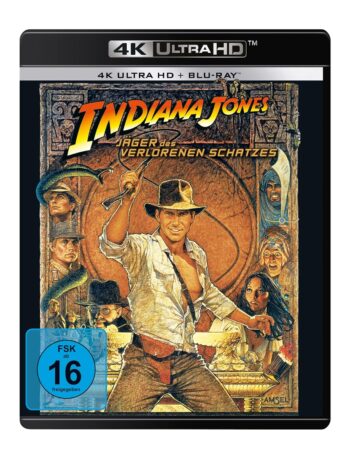 Indiana Jones and the Raiders of the Lost Ark (Индиана Джоунс: Похитителите на изчезналия кивот) 4K ULTRA HD + Blu-Ray