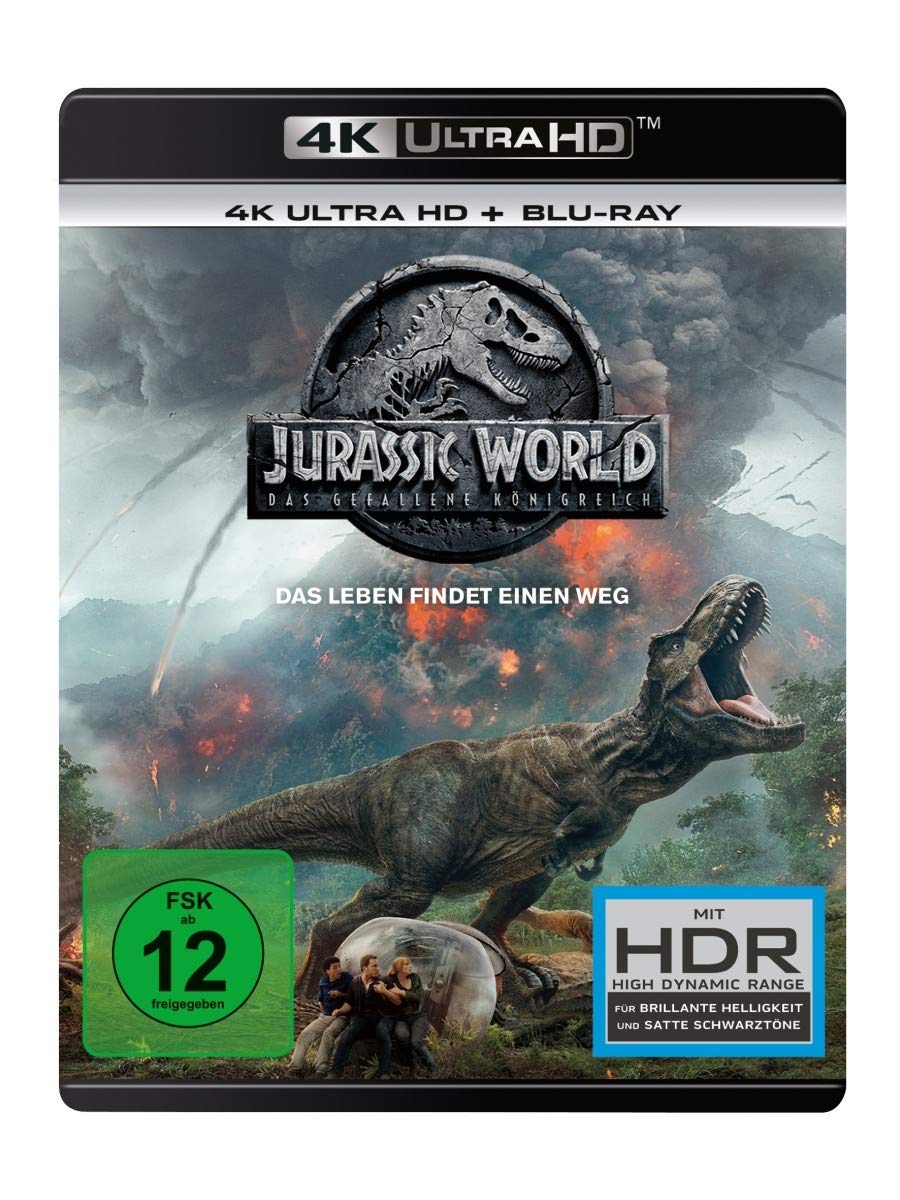 Jurassic World: Fallen Kingdom (Джурасик свят 2) 4K ULTRA HD + Blu-Ray