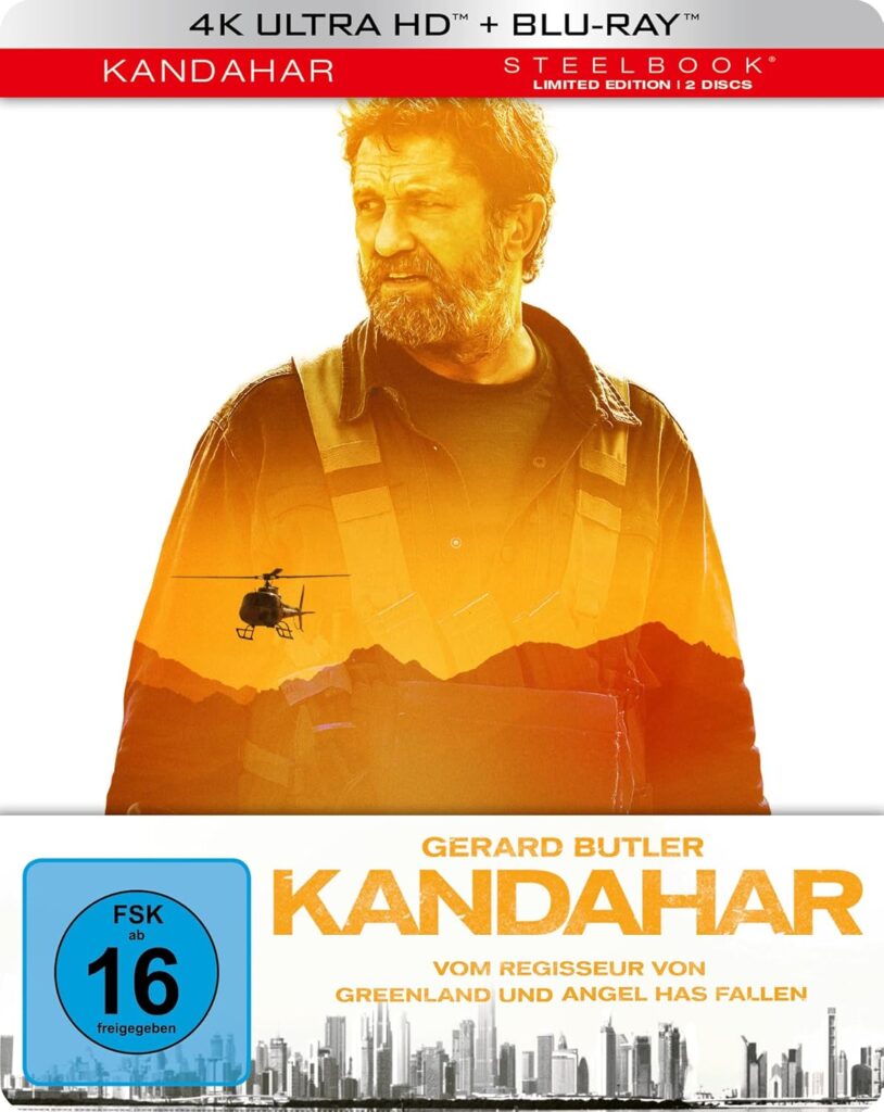Kandahar (Беглец) 4K ULTRA HD + Blu-Ray Steelbook