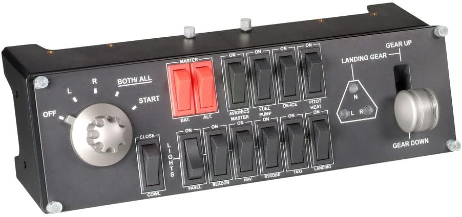 Logitech G Saitek Pro Flight Панел за превключване самолет за PC