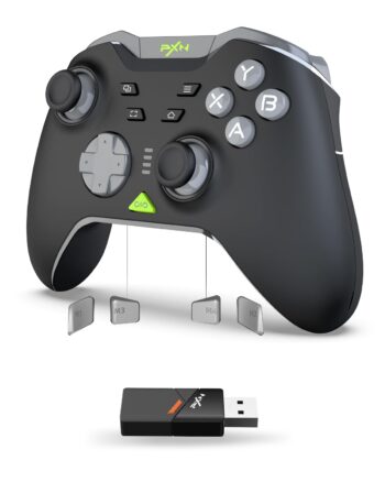 PXN P5 Безжичен контролер за PC – Android - IOS & Switch Black